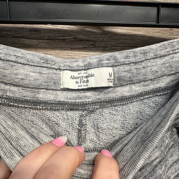 Abercrombie & Fitch Gray Jogger Sweat Pants Mens Medium - Picture 4 of 4